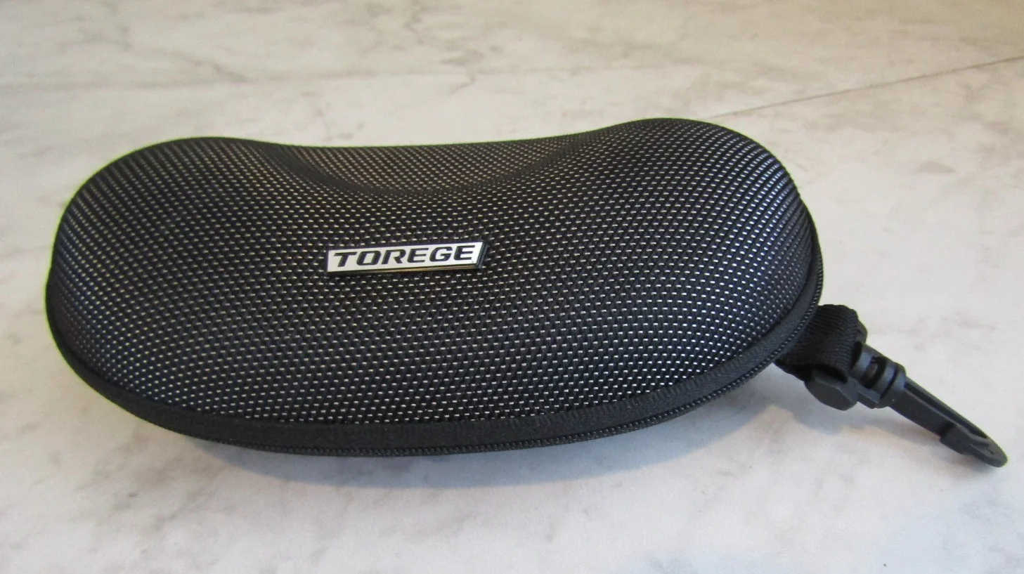 TOREGE SPORT Sunglasses Case Zip-up Hard Clamshell Holder 3